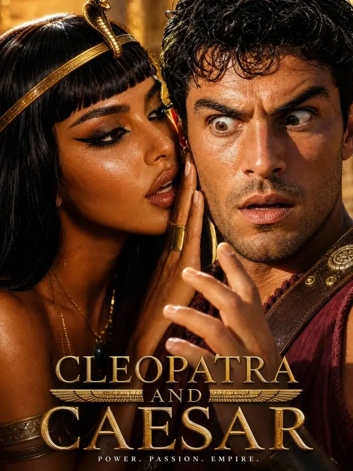 Cleopatra and Caesar poster on Candy Shorts