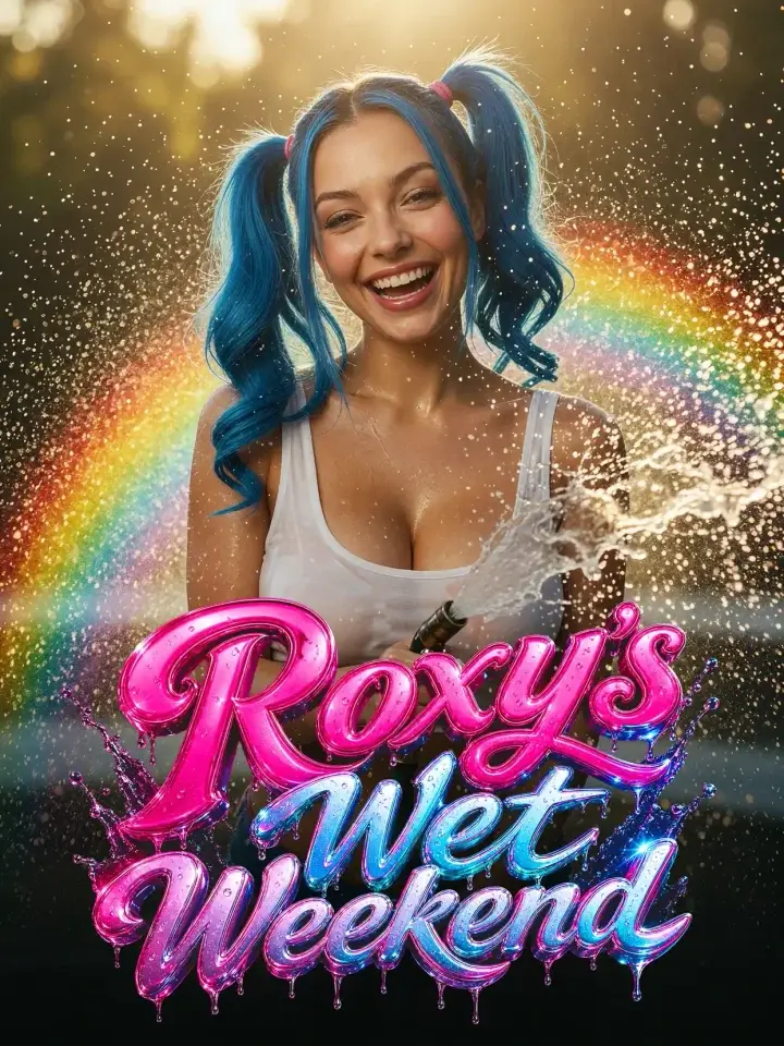 Roxy's Wet Weekend poster on Candy Shorts